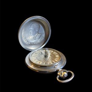 Russian Pocket Wind-Up Mechanic Watch